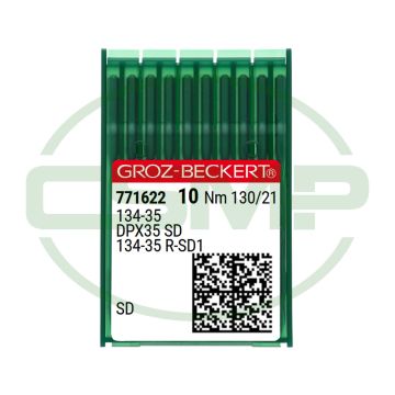 134-35SD1 SIZE 130 PACK OF 10 NEEDLES GROZ BECKERT 134-35SD1 SIZE 130 PACK OF 10 NEEDLES GROZ BECKERT