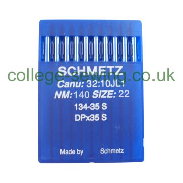 134-35S SIZE 140 PACK OF 10 NEEDLES SCHMETZ 134-35S SIZE 140 PACK OF 10 NEEDLES SCHMETZ