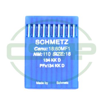 134KKD SIZE 110 PACK OF 10 NEEDLES SCHMETZ 134KKD SIZE 110 PACK OF 10 NEEDLES SCHMETZ