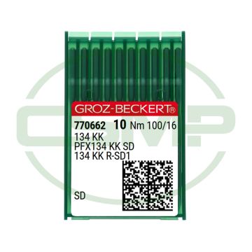 134 KK SD SIZE 100 PACK OF 10 NEEDLES GROZ BECKERT