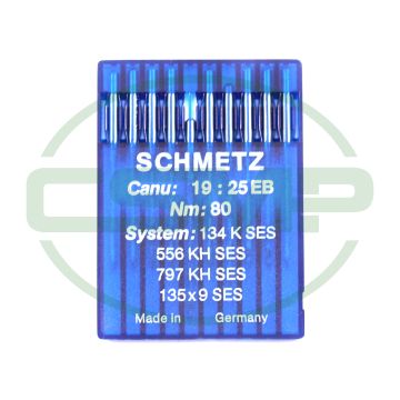 134K SES SIZE 80 PACK OF 10 NEEDLES SCHMETZ DISCONTINUED