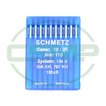 134K SIZE 110 PACK OF 10 NEEDLES SCHMETZ DISCONTINUED 134K SIZE 110 PACK OF 10 NEEDLES SCHMETZ DISCONTINUED