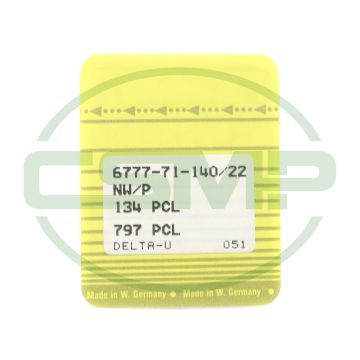 134 PCL SIZE 140 PACK OF 10 NEEDLES SINGER DISCONTINUED