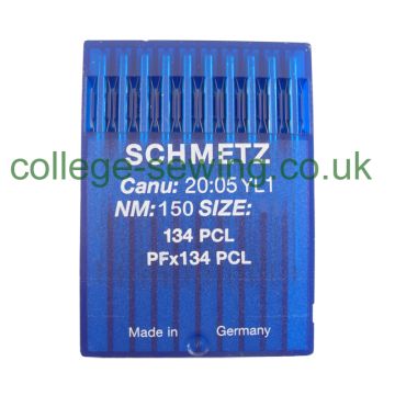 134 PCL SIZE 150 PACK OF 10 NEEDLES SCHMETZ DISCONTINUED