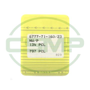 134 PCL SIZE 160 PACK OF 10 NEEDLES SINGER DISCONTINUED