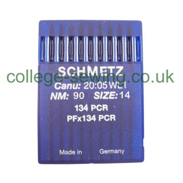 134 PCR SIZE 90 PACK OF 10 NEEDLES SCHMETZ DISCONTINUED