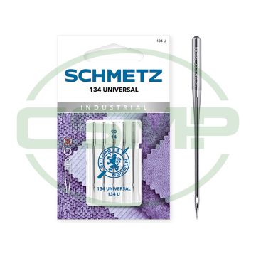 SCHMETZ UNIVERSAL INDUSTRIAL SIZE 90 PACK OF 5 CARDED
