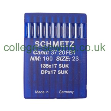 135X17 SUK SIZE 160 PACK OF 10 NEEDLES SCHMETZ