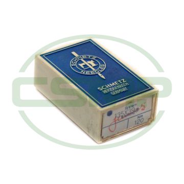 135X39 BLUKOLD SIZE 120 PACK OF 10 NEEDLES SCHMETZ DISCONTINUED