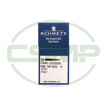 137X1 SIZE 100 PACK OF 10 NEEDLES SCHMETZ DISCONTINUED