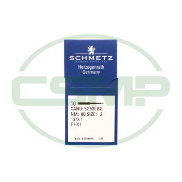 137X1 SIZE 80 PACK OF 10 NEEDLES SCHMETZ DISCONTINUED
