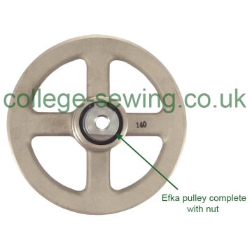 140MM PULLEY EFKA TAPERED WITH NUT