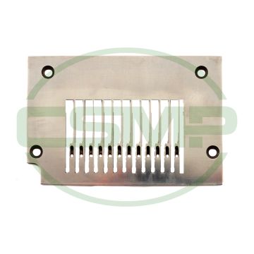 14-4970-0 NEEDLE PLATE 12N 3/16" KANSAI SPECIAL