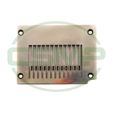 14-4970-S NEEDLE PLATE SHORT 12N 3/16" KANSAI SPECIAL