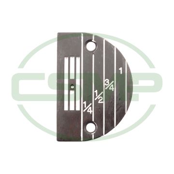 147158LG NEEDLE PLATE SMALL HOLE SINGER