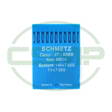 149X7SES SIZE 90 PACK OF 10 NEEDLES SCHMETZ 149X7SES SIZE 90 PACK OF 10 NEEDLES SCHMETZ