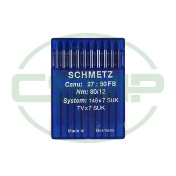 149X7SUK SIZE 80 PACK OF 10 NEEDLES