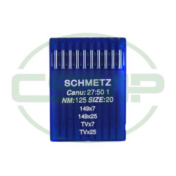 149X7 SIZE 125 PACK OF 10 NEEDLES SCHMETZ