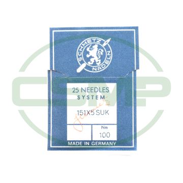 151X7SUK SIZE 100 PACK OF 10 NEEDLES SCHMETZ DISCONTINUED