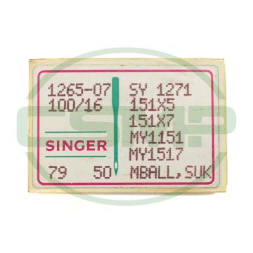 151X7SUK SIZE 100 PACK OF 10 NEEDLES SINGER DISCONTINUED 151X7SUK SIZE 100 PACK OF 10 NEEDLES SINGER DISCONTINUED