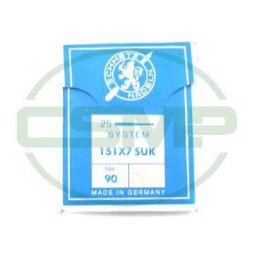 151X7SUK SIZE 90 PACK OF 10 NEEDLES SCHMETZ