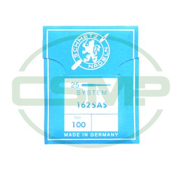 162 SAS SIZE 100 PACK OF 10 NEEDLES SCHMETZ DISCONTINUED