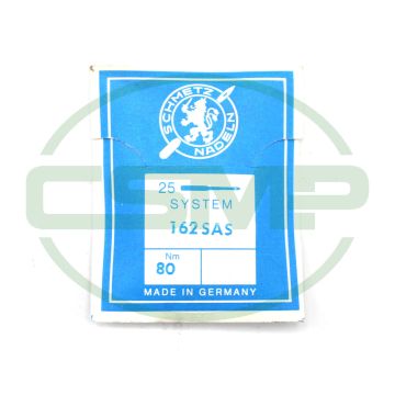 162 SAS SIZE 80 PACK OF 10 NEEDLES SCHMETZ DISCONTINUED