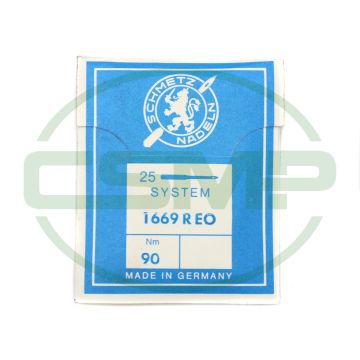 1669REO SIZE 90 PACK OF 10 NEEDLES SCHMETZ DISCONTINUED