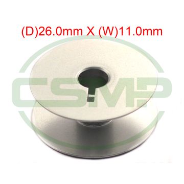167150270 ALUMINIUM BOBBIN WITH KNURL SEKI