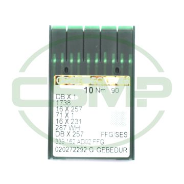 16X231FFG GEBEDUR SIZE 90 GROZ BECKERT PACK OF 10 NEEDLES 16X231FFG GEBEDUR SIZE 90 GROZ BECKERT PACK OF 10 NEEDLES