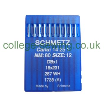 16X231 SIZE 80 PACK OF 10 NEEDLES SCHMETZ 16X231 SIZE 80 PACK OF 10 NEEDLES SCHMETZ