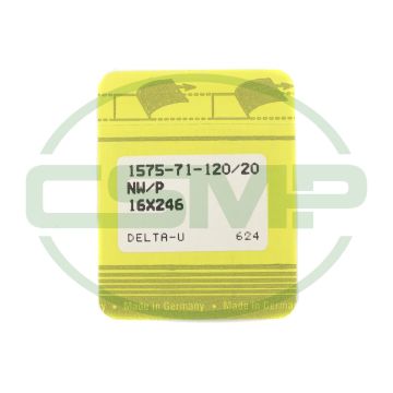 16X246 SIZE 120 PACK OF 10 NEEDLES SINGER DISCONTINUED 16X246 SIZE 120 PACK OF 10 NEEDLES SINGER DISCONTINUED