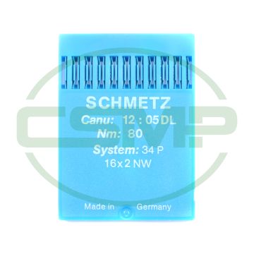 16X2NW SIZE 80 PACK OF 10 NEEDLES SCHMETZ DISCONTINUED