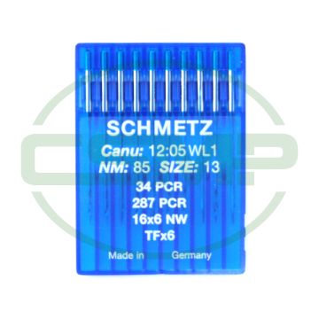 16X6 SIZE 85 PACK OF 10 NEEDLES SCHMETZ