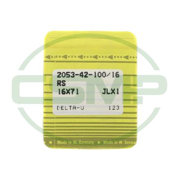 16X71 SIZE 100 PACK OF 10 NEEDLES SINGER DISCONTINUED 16X71 SIZE 100 PACK OF 10 NEEDLES SINGER DISCONTINUED