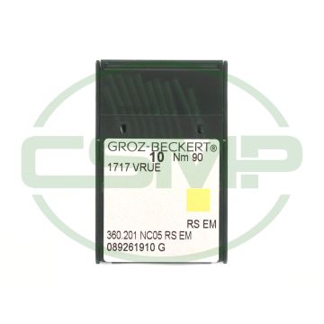 1717VRUE SIZE 90 PACK OF 10 NEEDLES GROZ BECKERT