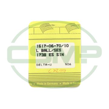 1738ES SES SIZE 70 PACK OF 10 NEEDLES SINGER DISCONTINUED