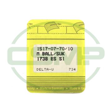1738ES SUK SIZE 70 PACK OF 10 NEEDLES SINGER DISCONTINUED