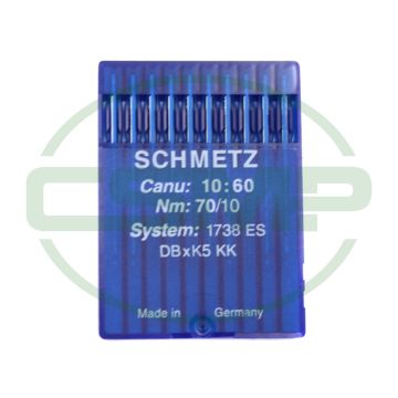 1738ES SIZE 70 PACK OF 10 NEEDLES SCHMETZ