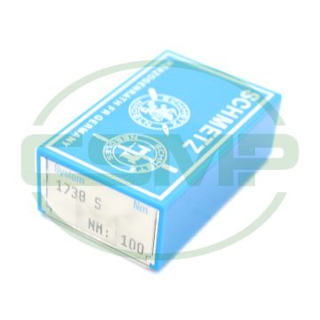 1738S SIZE 100 PACK OF 10 NEEDLES SCHMETZ