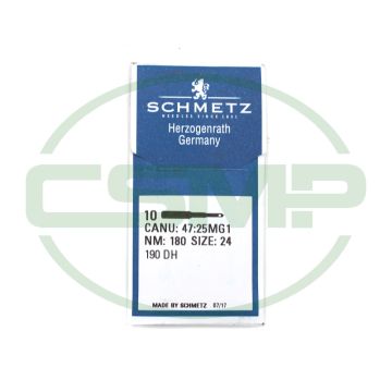 190DH SIZE 180 PACK OF 10 NEEDLES SCHMETZ 190DH SIZE 180 PACK OF 10 NEEDLES SCHMETZ