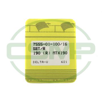 190R SIZE 100 PACK OF 10 NEEDLES SINGER DISCONTINUED