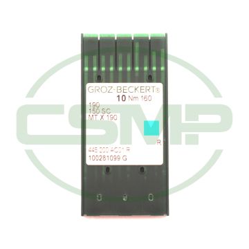 190R SIZE 160 PACK OF 10 NEEDLES GROZ BECKERT 190R SIZE 160 PACK OF 10 NEEDLES GROZ BECKERT