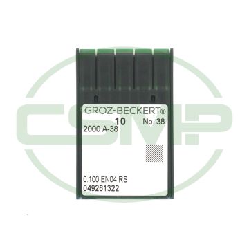 2000A-38 PACK OF 10 NEEDLES GROZ BECKERT