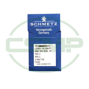 214X2 NTW SIZE 200 PACK OF 10 NEEDLES SCHMETZ DISCONTINUED