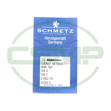 214X2 TRI SIZE 160 PACK OF 10 NEEDLES SCHMETZ DISCONTINUED