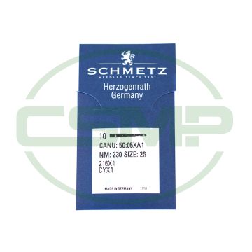 216X1 SIZE 230 PACK OF 10 NEEDLES SCHMETZ 216X1 SIZE 230 PACK OF 10 NEEDLES SCHMETZ