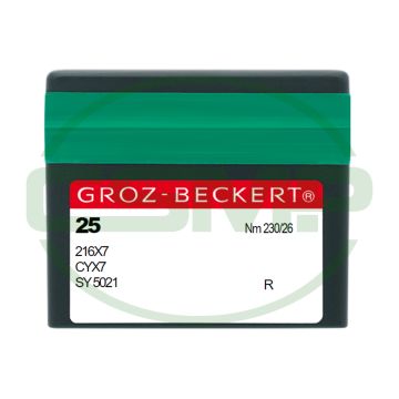 216X7 SIZE 230 PACK OF 10 NEEDLES GROZ BECKERT 216X7 SIZE 230 PACK OF 10 NEEDLES GROZ BECKERT