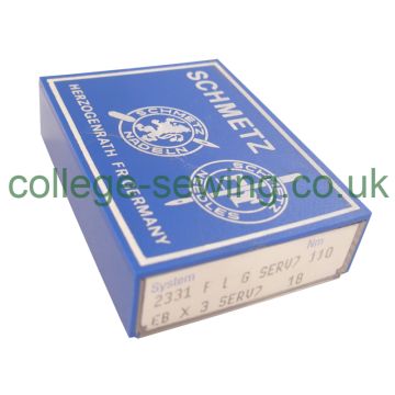 2331 FLG SERV7 SIZE 110 PACK OF 10 NEEDLES SCHMETZ 2331 FLG SERV7 SIZE 110 PACK OF 10 NEEDLES SCHMETZ