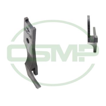 240128 OUTSIDE ZIP FOOT TOE ON LEFT 211G USE WITH INNER FOOT 240153